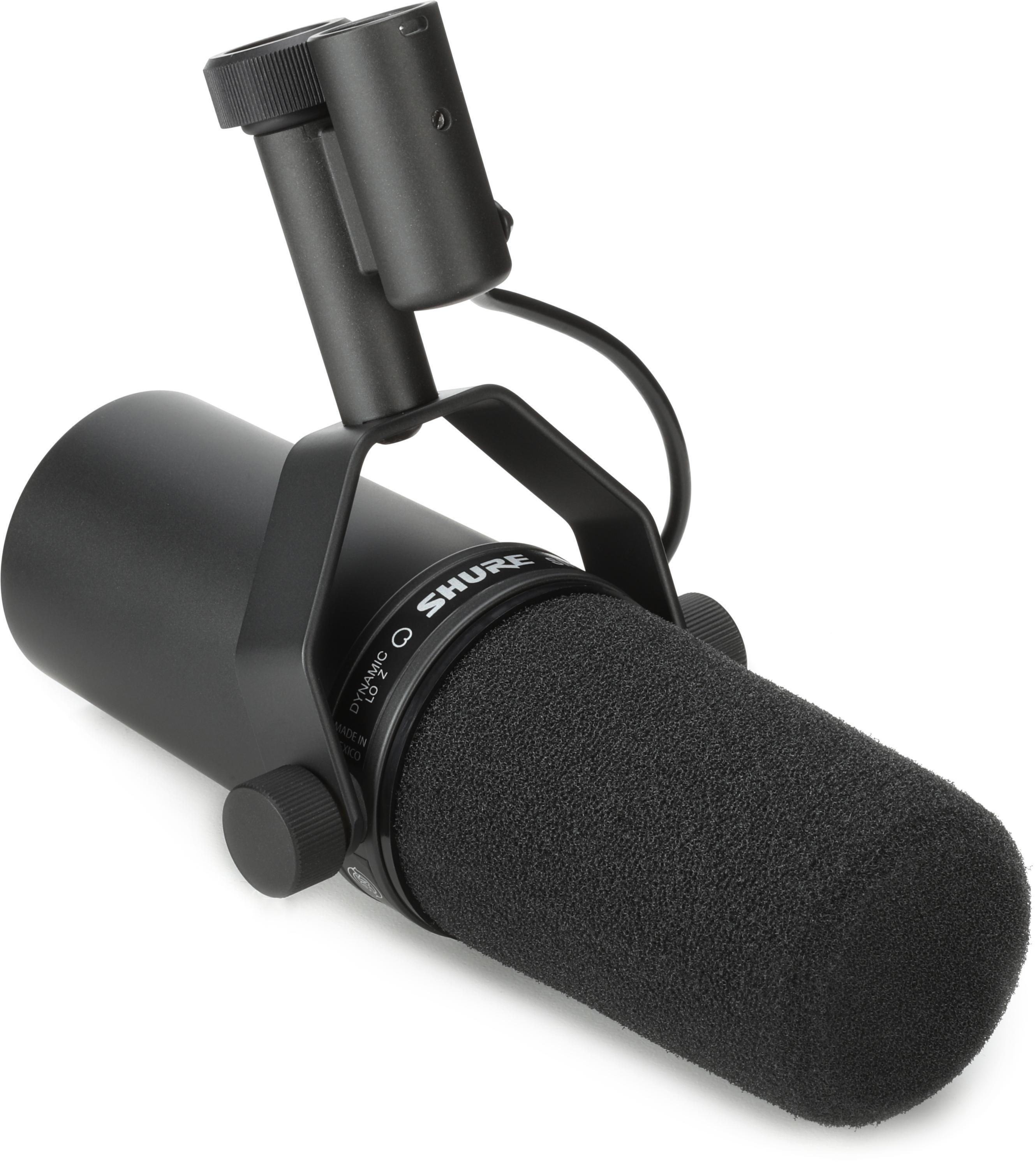 Shure SM7B Dynamic Cardioid Vocal Microphone | Sweetwater