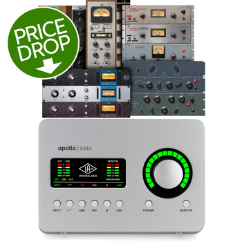 Universal Audio Apollo Solo Heritage Edition Thunderbolt 3 Audio