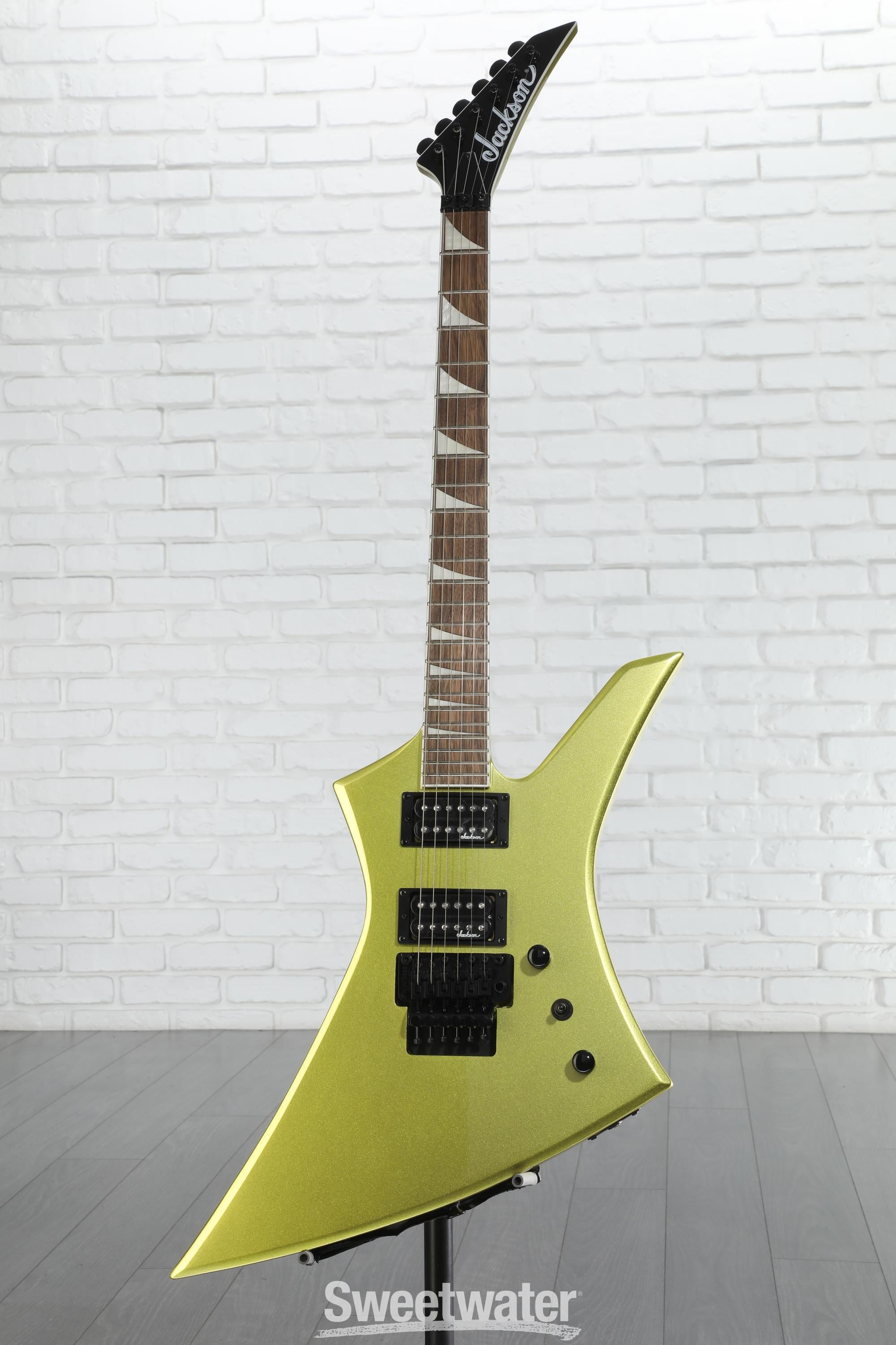 Jackson X Series Kelly KEX Electric Guitar - Lime Green Metallic