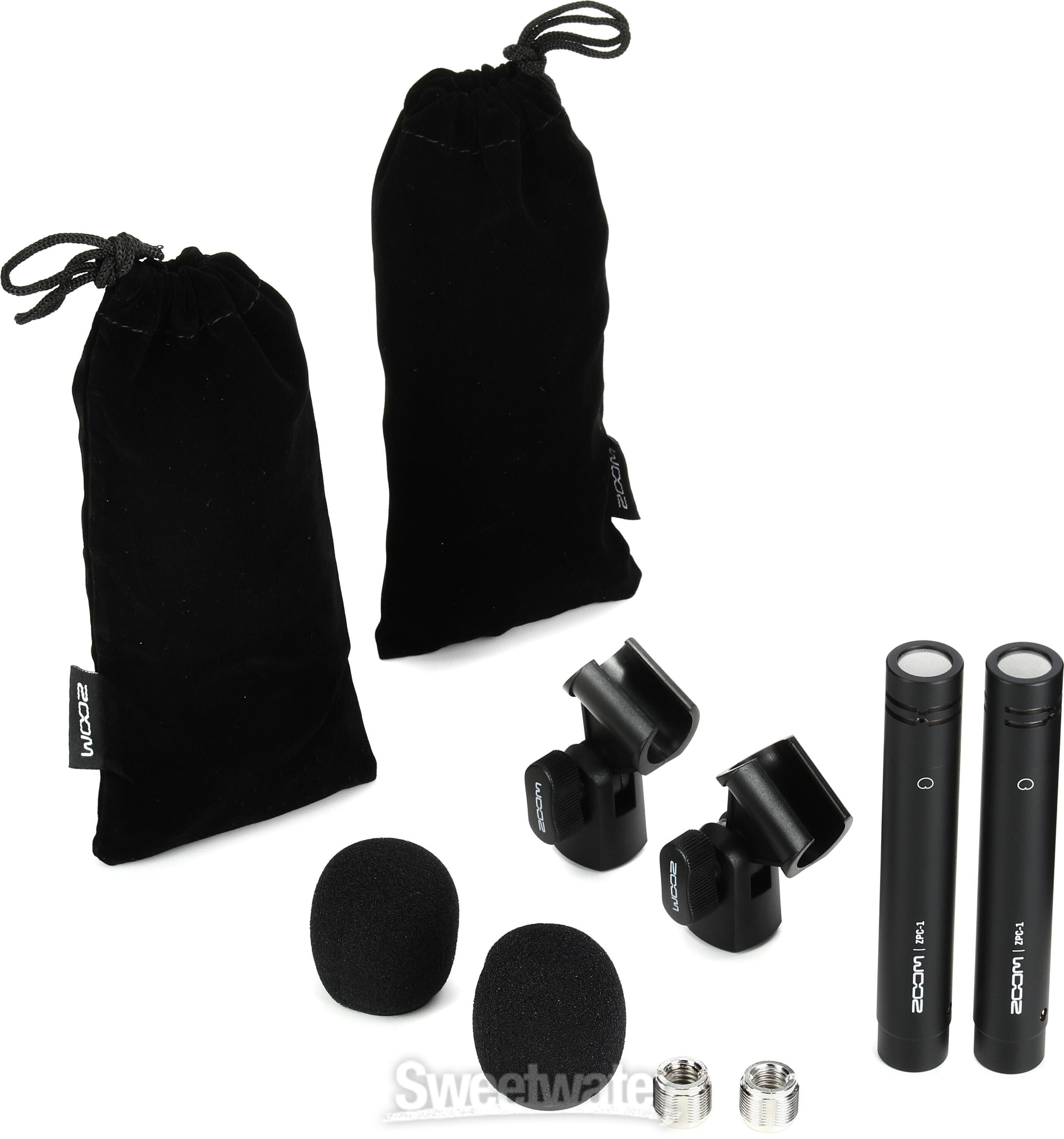 Zoom ZPC-1 Cardioid Pencil Condenser Microphones (1-pair) | Sweetwater