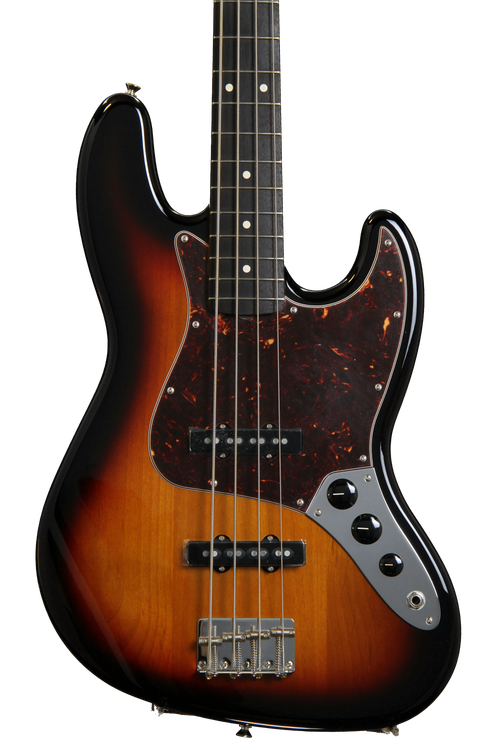 Fender Classic Series '60s Jazz Bass Lacquer - 3-Color Sunburst