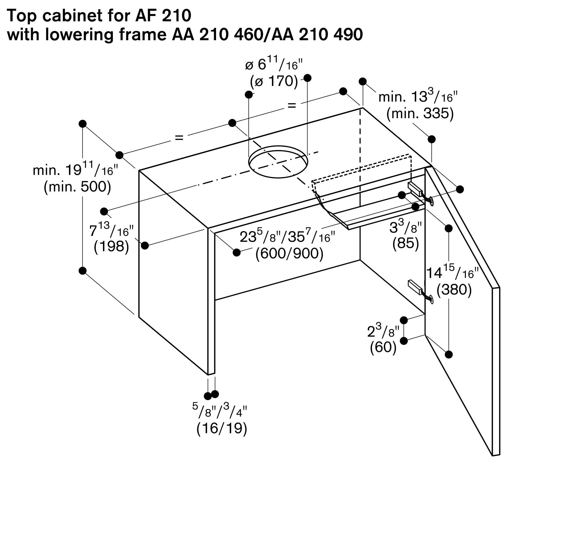 AF210761 Visor hood | GAGGENAU US