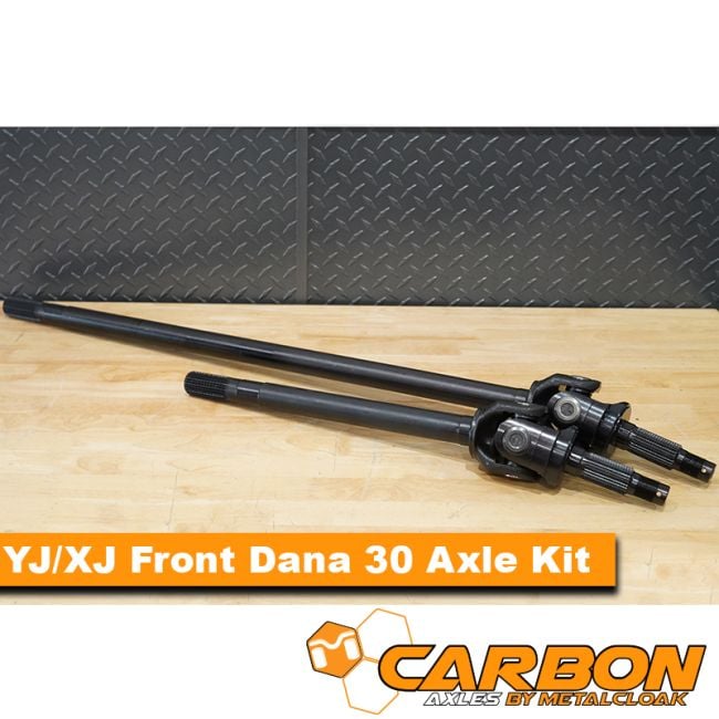 YJ/XJ Front D30 27 Spline Conversion Kit | MetalCloak