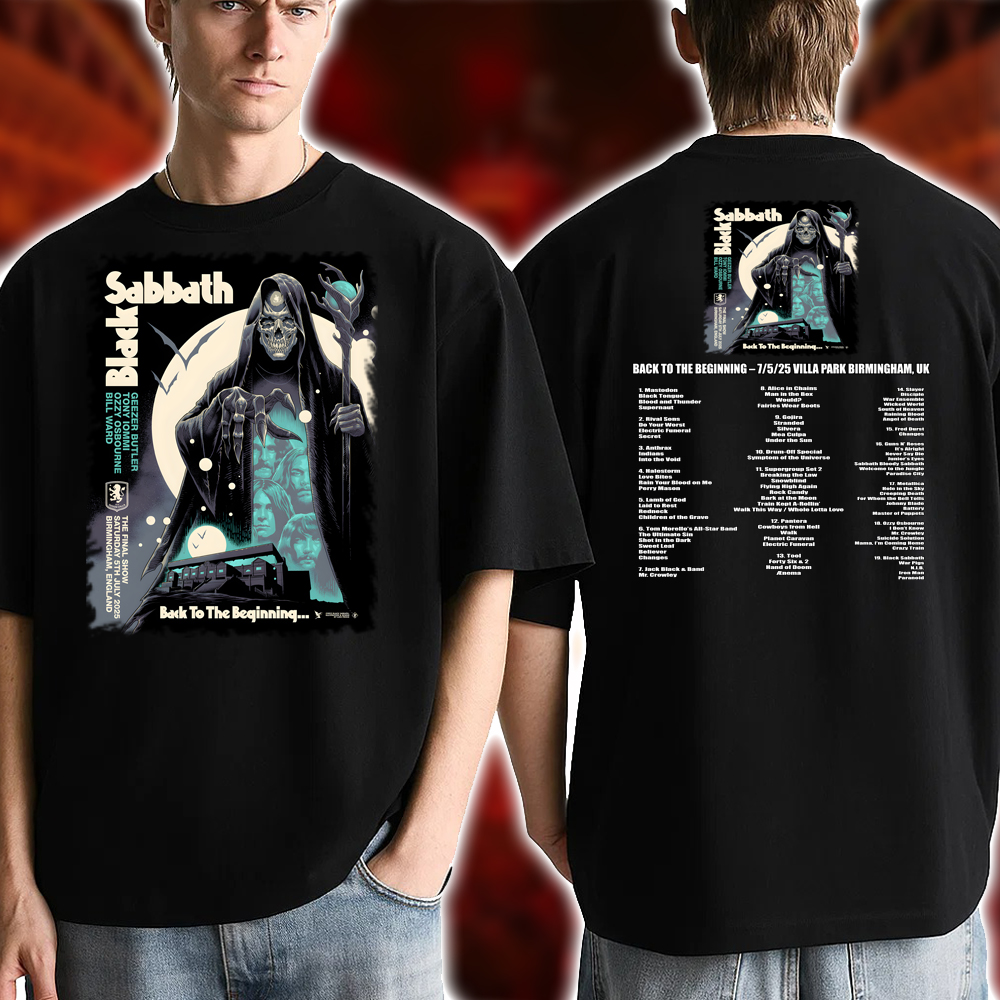 洋楽 Black Sabbath Back to the Beginning 2025 Back to the