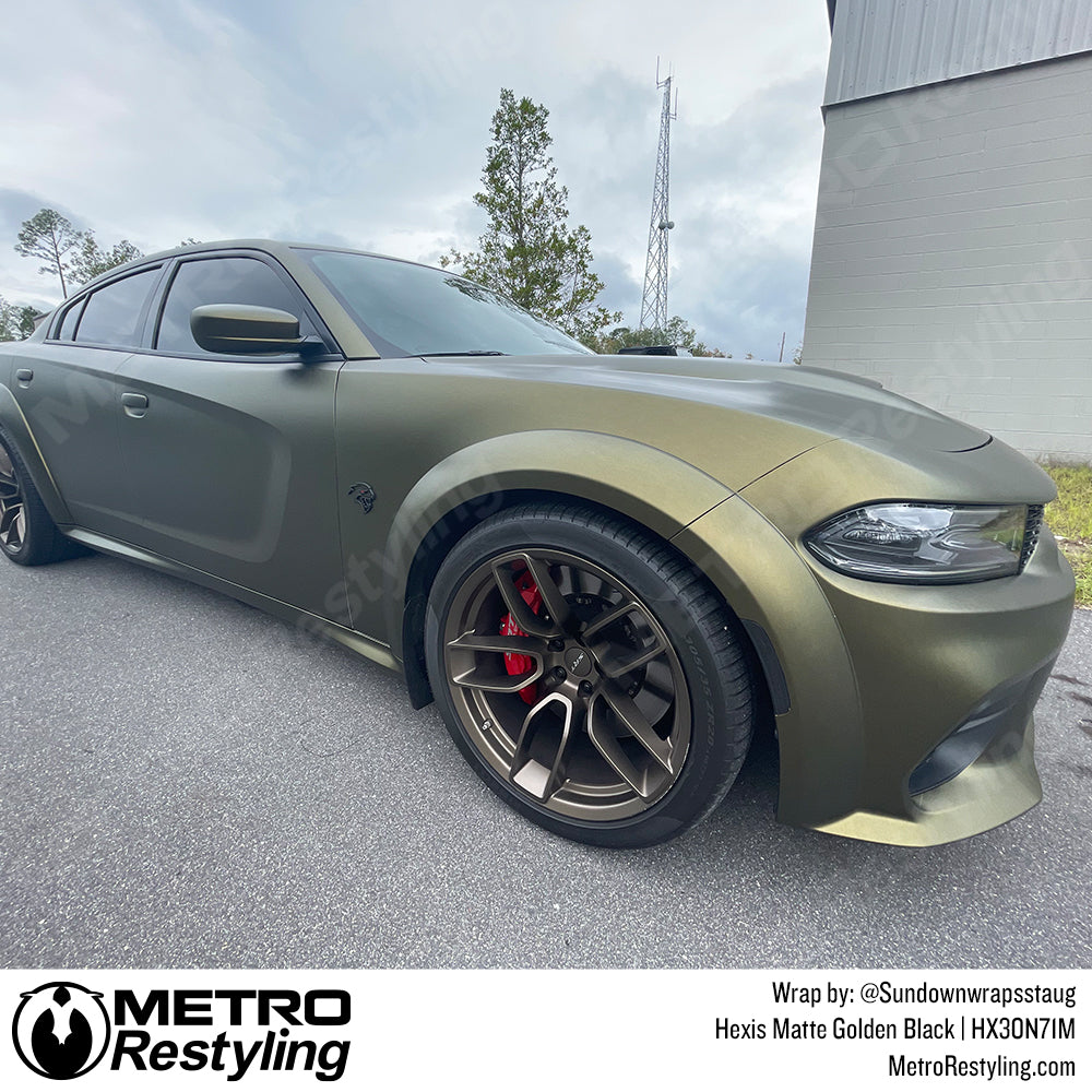 Matte Golden Black - Hexis | Metro Restyling