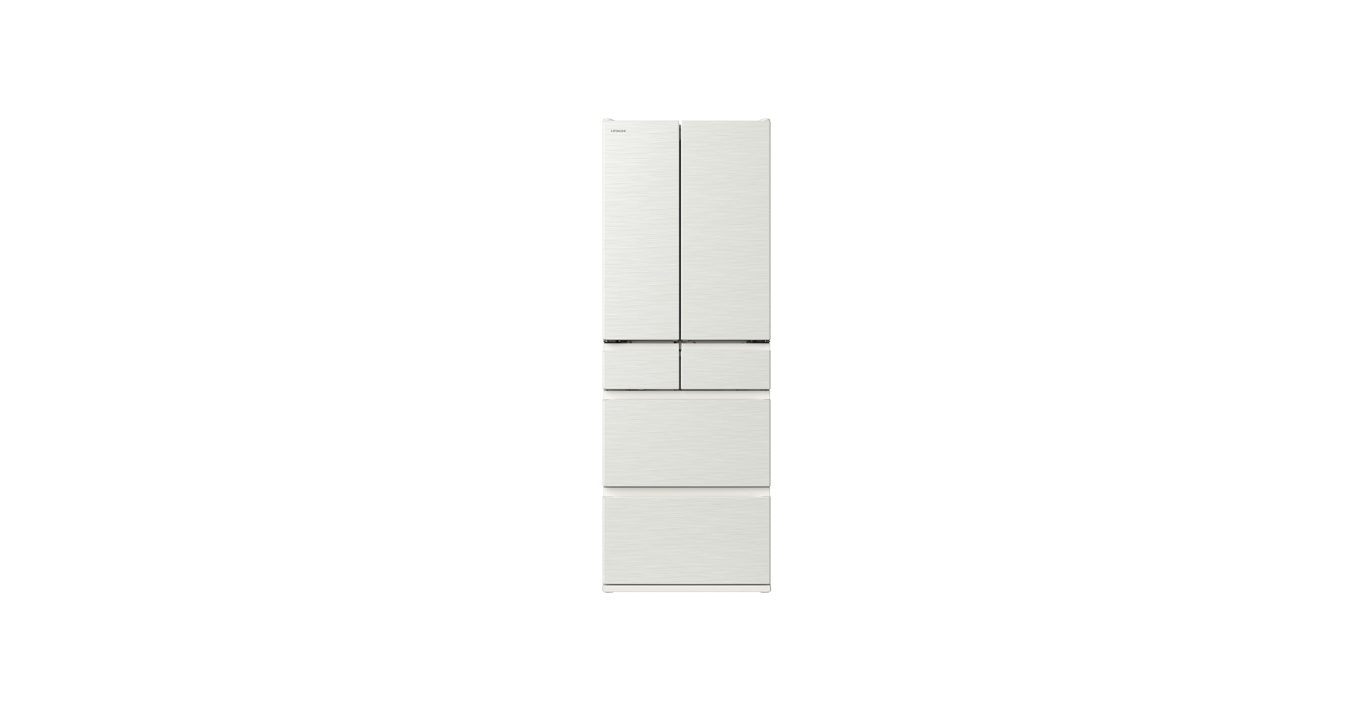 Amazon | 日立 冷蔵庫 幅65cm 485L R-H49X W ピュアホワイト 6ドア