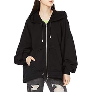 ディーゼル) DIESEL レディース スウェット パーカー ジップアップ
