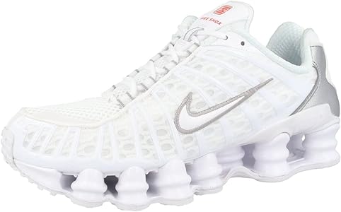 Amazon.com | Nike Women's Shox Tl Trainers, Multicoloured White