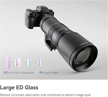 Amazon.com : TTArtisan 500mm F6.3 Telephoto Lens Full Frame Large