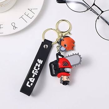 Amazon.co.jp: For チェンソーマン キーホルダー ポチタ グッズ デンジ