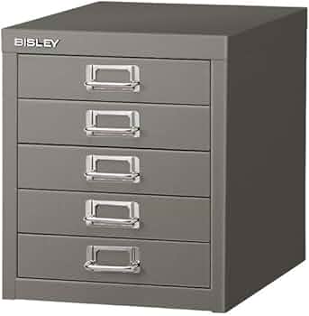 Amazon.co.jp: BISLEY ビスレー 12/5 A4サイズ 引き出し 5段