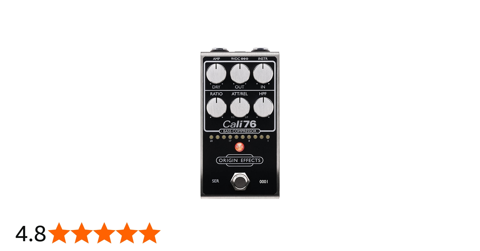 Amazon | オリジンエフェクト Cali76 バスコンプレッサーペダル