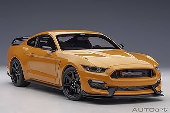 Amazon.com: Ford Mustang Shelby GT-350R Orange Fury Metallic 1/18