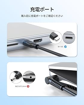Amazon.co.jp: 65W 45W 充電状態ランプ Dell Latitude 5320交換用