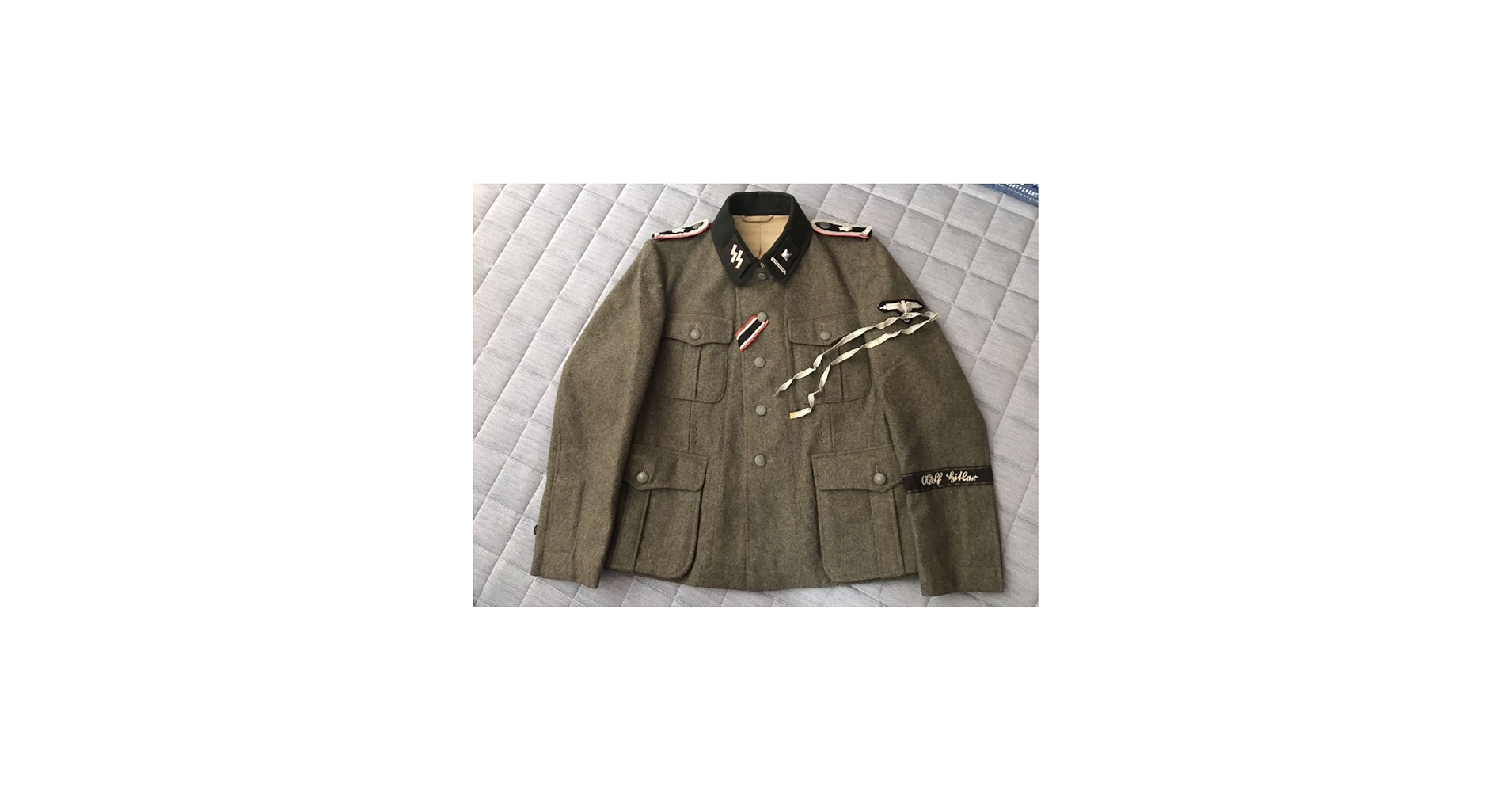 Amazon.co.jp: WW2ドイツ武装親衛隊LAH師団SS上級軍曹M36野戦服