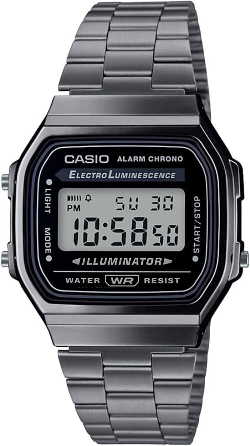 Amazon.co.jp: [カシオ] CASIO デジタル 腕時計 スタンダード A168WGG