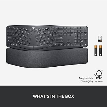 Logitech Ergo K860 Wireless Ergonomic Keyboard - Split Keyboard