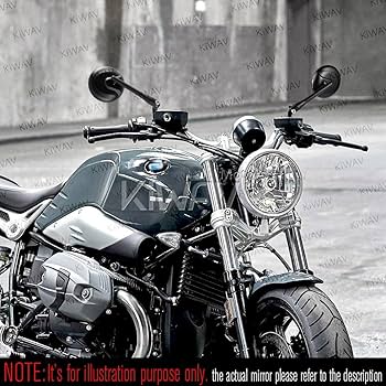 KiWAV MAGAZI マガジ レトロバイクミラーBMW Rninetにお勧め KiWAV