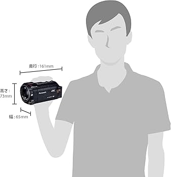 Amazon.co.jp: パナソニック デジタル4Kビデオカメラ WX990M 64GB