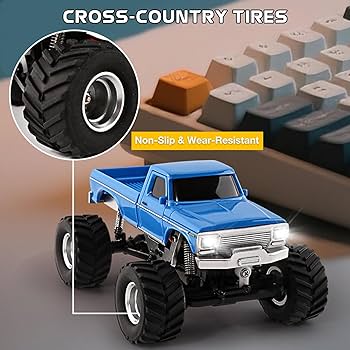 Amazon.com: ARRIS 1:36 Mini RC Crawler, 4WD Off-Road RC Car with