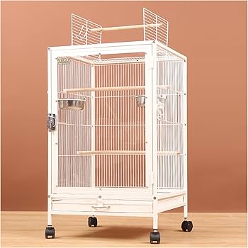 Amazon | FX-SHYQYYMZ クリアアクリル鳥かご 複数飼い大型インコ