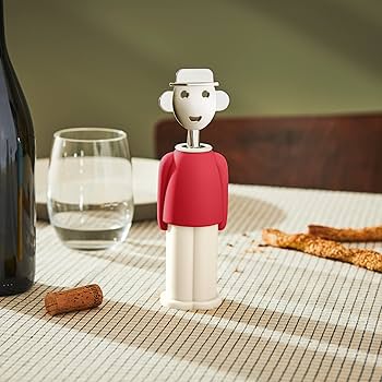 Amazon.com: Alessi AAM23 R Alessandro M. - Design Corkscrew in