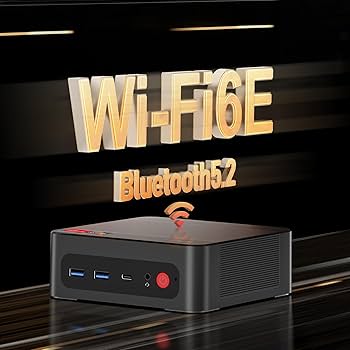 Amazon.co.jp: ミニPC Ryzen 7 5700U BOSGAME P4 ミニ PC 32GB DDR4