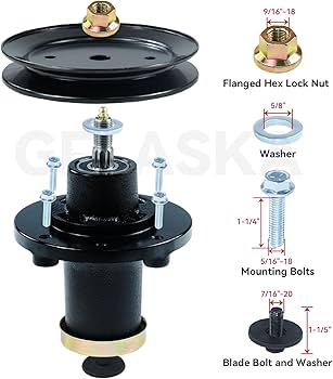 Amazon.com : GELASKA 539131898 Spindle Assembly with 532199789