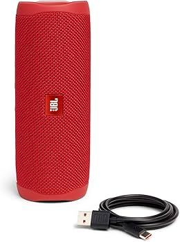 Amazon.com: JBL FLIP 5 Waterproof Portable Bluetooth Speaker - Red