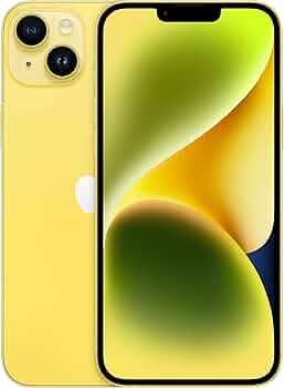 Amazon | 【整備済み品】 Apple iPhone 14 Plus 128GB イエロー SIM