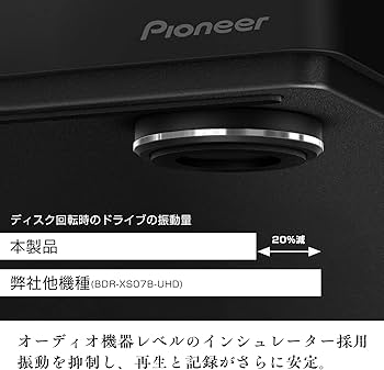 Amazon.co.jp: Pioneer BDR-XS08MB-S Pioneer BDR-XS08MB-S Blu-ray