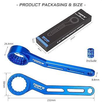 Amazon | KIEVODE 6イン1 バイクボトムブラケットツール 12/16ノッチ