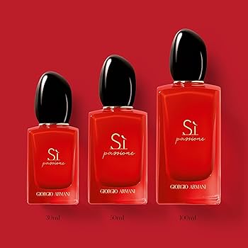 Amazon.com: Armani Beauty – Sì Passione – Eau de Parfum – Vanilla