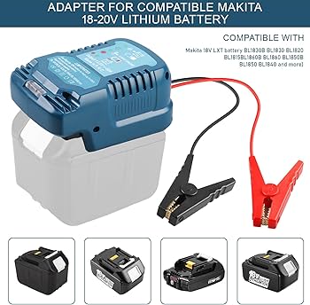 Amazon | マキタ18Vバッテリー用カージャンプスターターパワーバンク