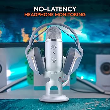 Amazon.com: Logitech Creators Blue Yeti USB Microphone for Gaming