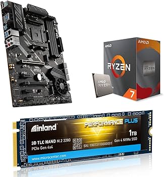 Amazon.com: INLAND Micro Center AMD Ryzen 7 5700X 8-Core 16-Thread