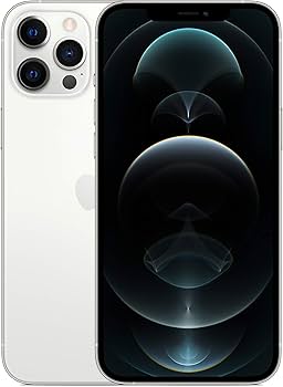 Amazon.com: Apple iPhone 12 Pro Max (128GB, Silver) [Locked] +