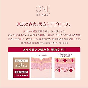 Amazon.co.jp: 【医薬部外品】 ONE BY KOSE(ワンバイコーセー) ザ