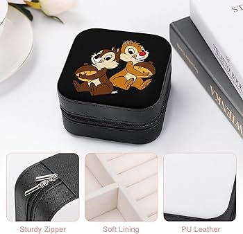 Amazon｜チップ＆デール ジュエリーボックス ジュエリーケース PU