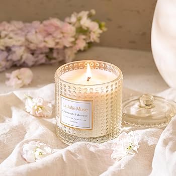 Amazon.com: LA JOLIE MUSE Champs de Tuberose Scented Candle