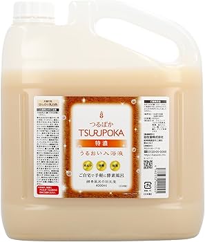 Amazon | つるぽか うるおい入浴液 つるぽか特濃 酵素風呂 保湿 入浴剤