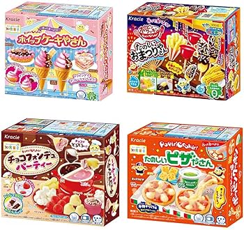 Amazon.com: Popin' Cookin' Japaneese DIY Kit Assortment 4pcs