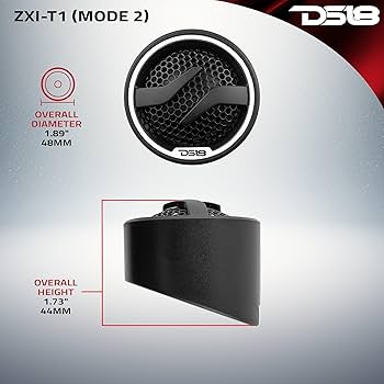 Amazon.com: DS18 ZXI-T1 1.7 Inches Pei Dome Car Audio Tweeter with