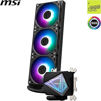 MSI MAG CORELIQUID I360 AIO CPU Liquid Cooler - Enlarged Copper