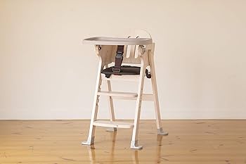 Amazon | カトージ 木製ハイチェア Easy-sit ホワイトウォッシュ 7か月