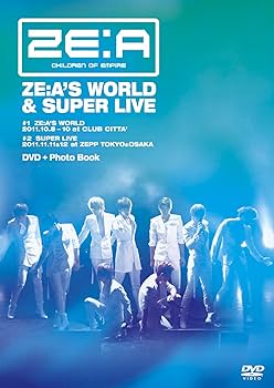 Amazon.co.jp: ZE:A'S WORLD & SUPER LIVE [DVD] : ZE:A: DVD