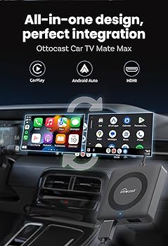 Amazon.com: OTTOCAST 4 in 1 Car TV Mate Max & Wireless Carplay