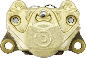 Amazon | ミニモト ブレンボキャリパーP2 34 84mmゴールド新カニ