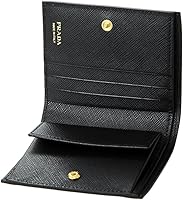 Amazon | [Prada] プラダ 2つ折り財布 1MV204 2EBW F0002 サフィアーノ