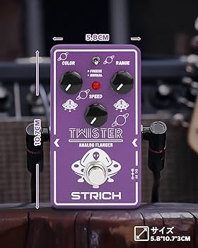Amazon | STRICH エフェクター フランジャー TMISTER ギター